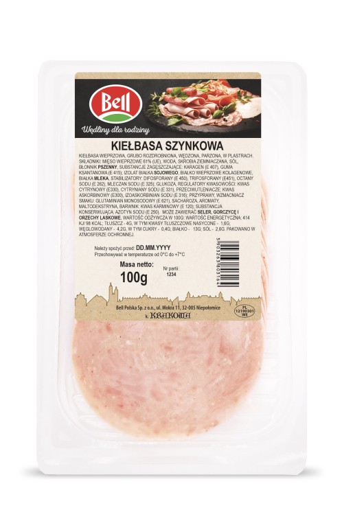 3050185_Kiełbasa Szynkowa 100g